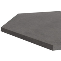 Журнальный столик Sheffilton SHT-TU49/TT20 70 (черный муар/бетон чикаго темно-серый)