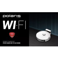 Робот-пылесос Polaris PVCR 5005 Wi-Fi IQ Home (белый)
