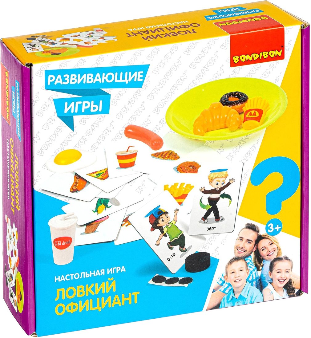 

Настольная игра Bondibon Ловкий официант ВВ4514