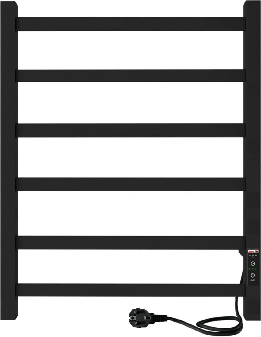 

Полотенцесушитель ProHeat Quadro 50х60 (терморегулятор, таймер, черный муар)