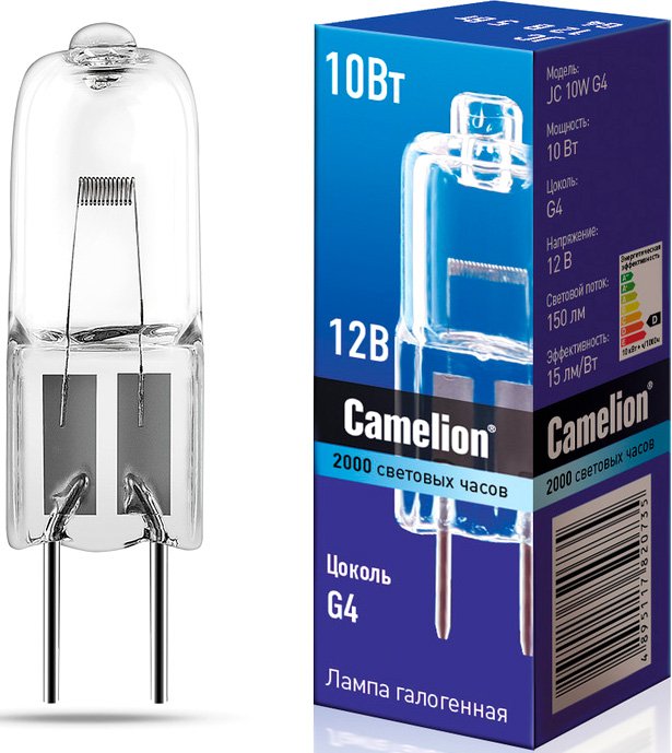 

Галогенная лампа Camelion JC 10W G4