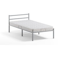 Кровать Домаклево Лофт 90x200 (серый)