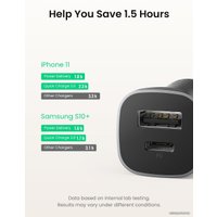 Автомобильное зарядное Ugreen CD130 30780