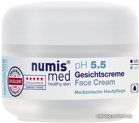 Numis med Крем для лица успокаивающий день-ночь для чувствительной кожи с пантенолом 50 мл