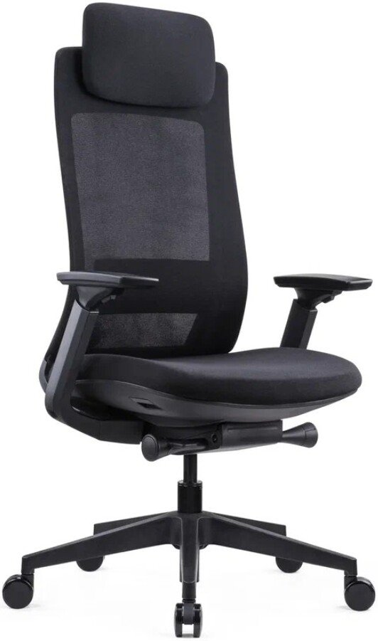 

Офисное кресло SitZone VL002A (сетка, ткань, пластик, черный)