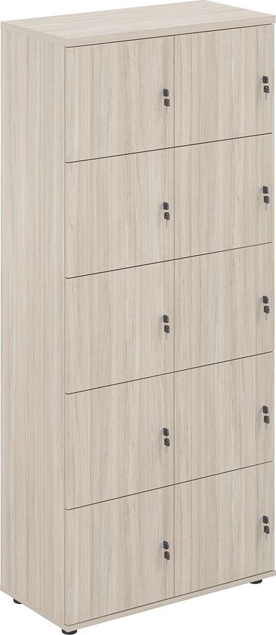 

Шкаф распашной Norden 10 ячеек 80x40x186.6 SG.820.OL.OL (дуб светлый/дуб светлый)