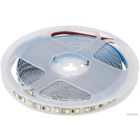 Светодиодная лента AKS 9,6W/m, 12V, 8мм, 2835, 120 д/м, IP20, холодный белый (6000K) - 5м,