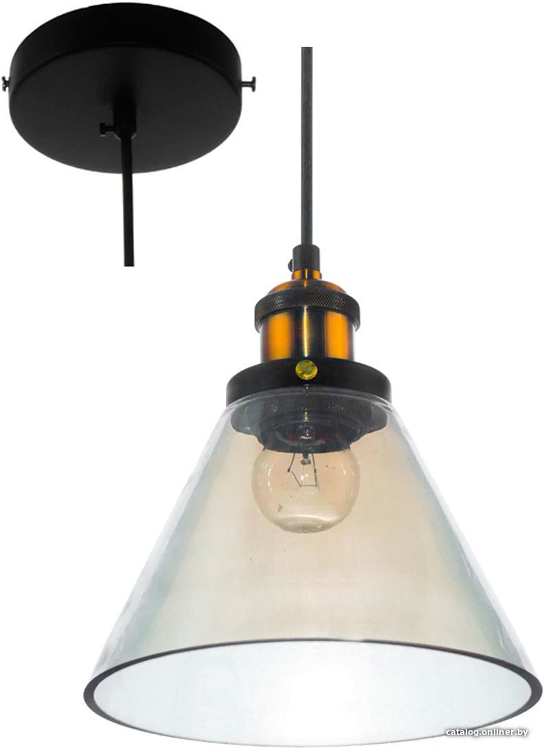 Подвесная люстра Aitin Pro 12445D (янтарный)