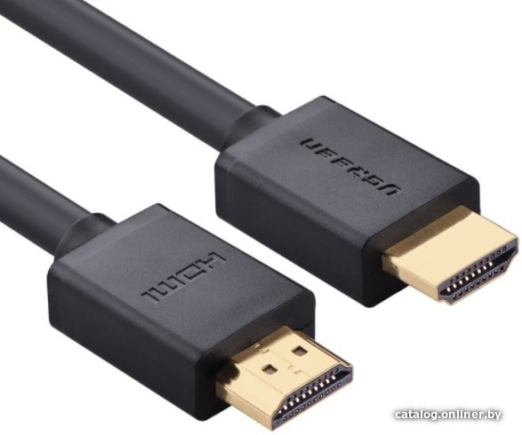 Кабель Ugreen HD104 HDMI - HDMI (1 м, черный)