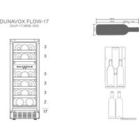 Винный шкаф Dunavox DAUF-17.58DB