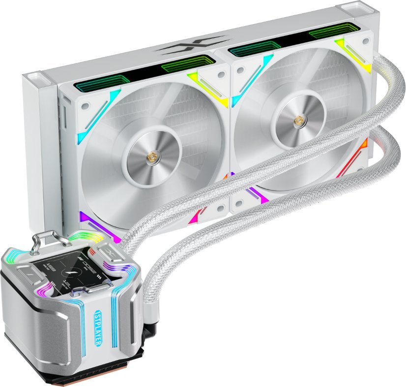 

Система жидкостного охлаждения для процессора 1stPlayer X-240 (белый)