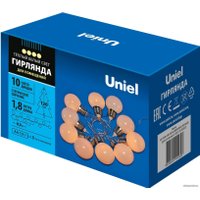 Светодиодная гирлянда Uniel ULD-S1800-010/STB/3AA WARM WHITE IP20 BULBS UL-00008421