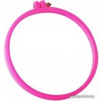 Пяльцы Белоснежка D23 см (розовый)