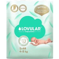 Подгузники Lovular Bamboo S 4-8 кг (68 шт)