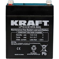 Аккумулятор для ИБП KRAFT LP12-4.5 (12V/4.5Ah)