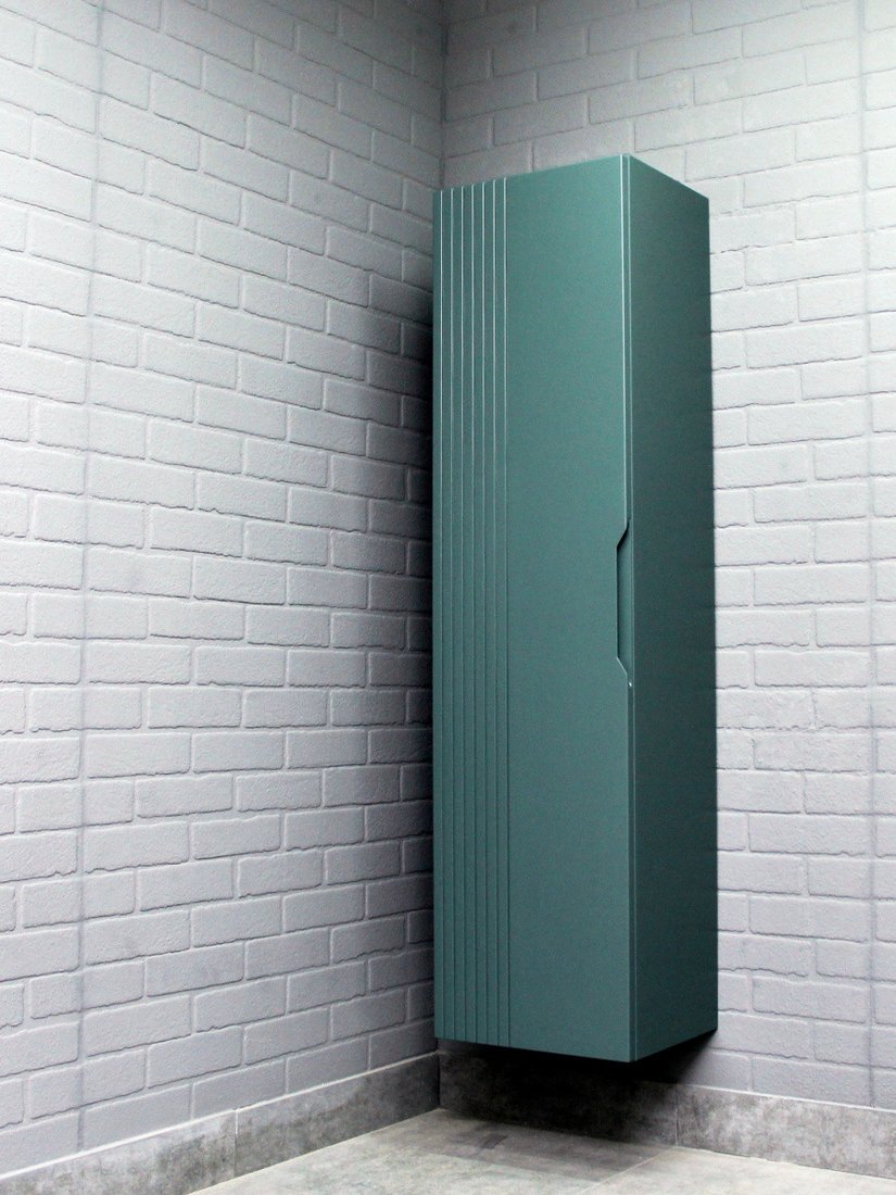 

Домино Шкаф-пенал для ванной 40 Garden без ящика (зеленый)