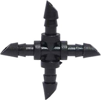 Разветвитель Spec IS0018 Крестовина для микротрубок 6мм