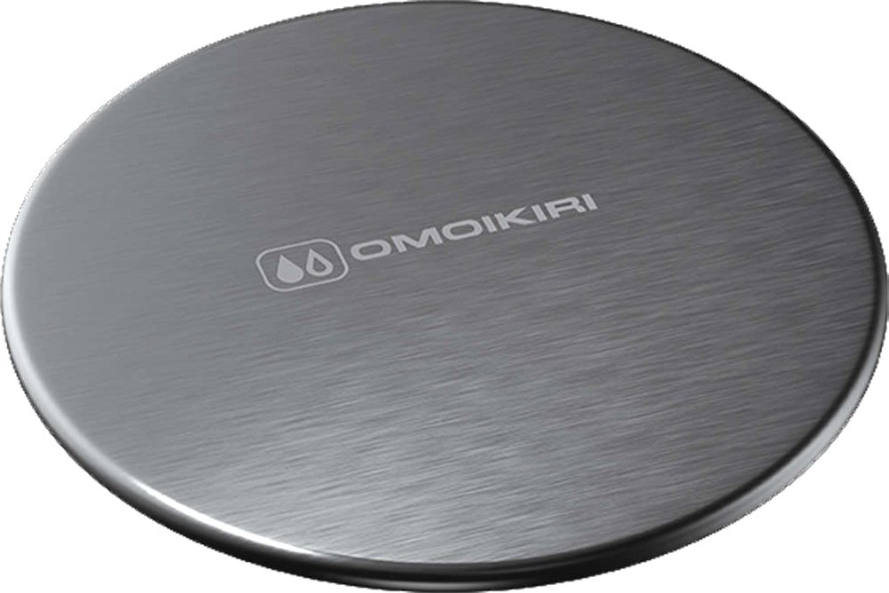 

Накладка сливного гарнитура Omoikiri DEC GM 4957091 (вороненая сталь)