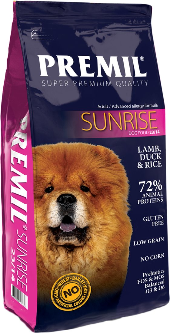 

Сухой корм для собак Premil Sunrise 15 кг