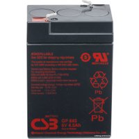 Аккумулятор для ИБП CSB Battery GP645 (6В/4.5 А·ч)