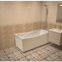 Ванна Santek Корсика 180x80 1WH111981 (с каркасом и экраном)