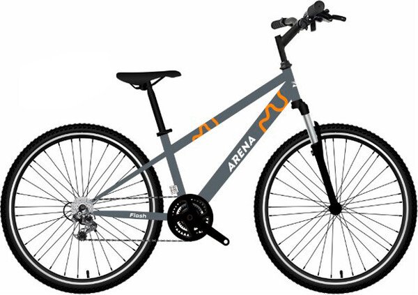 

Велосипед Arena Flash 24 р.12 2026 (графитовый, разобранный)