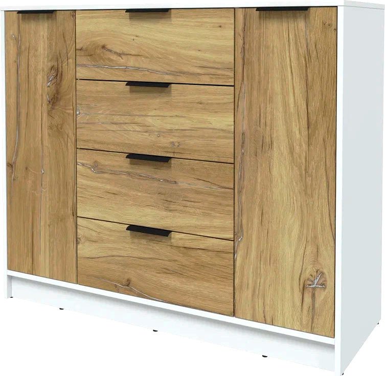 

Тумба Интерлиния Концепт КТ-Т120 (дуб нокс/белый платинум)