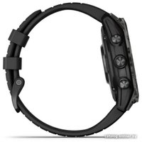 Умные часы Garmin Fenix 7 Pro Sapphire Solar (карбоново-серый титан/черный)