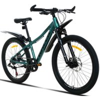 Велосипед Racer Tempo 24 2024 (изумрудный металлик) в Лиде