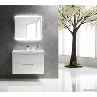  BelBagno Тумба под умывальник Vittoria-900-2C-SO-BL (bianco lucido)