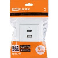Розетка USB TDM Electric Лама SQ1815-0041