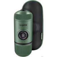 Ручная кофеварка WACACO Nanopresso Moss Green + Case