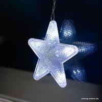 Гирлянда бахрома Luazon 186 LED 2.4х0.9м (белый) 4356974