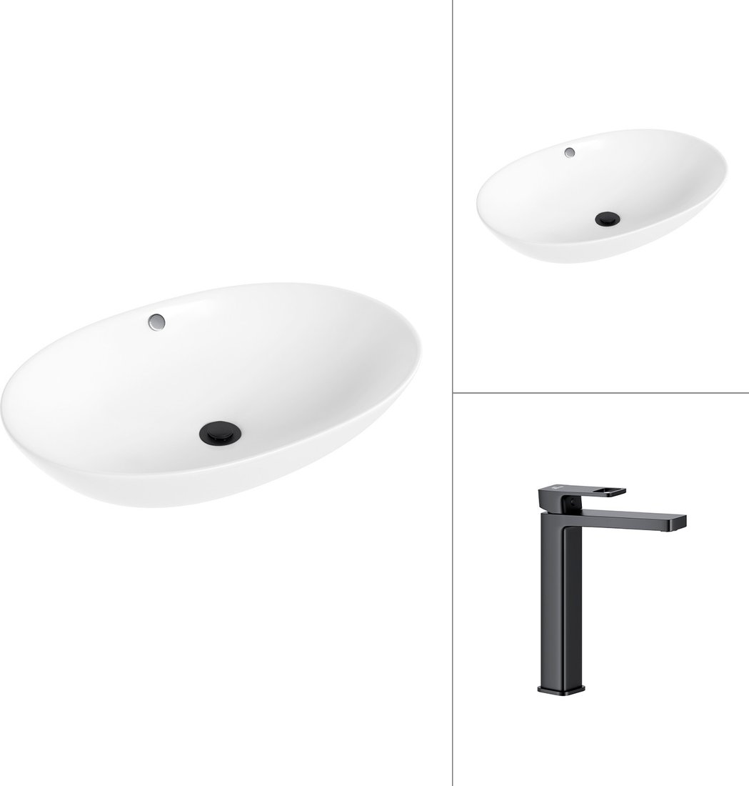 

Умывальник Lauter 21709 + Cascade 21СК0655BS