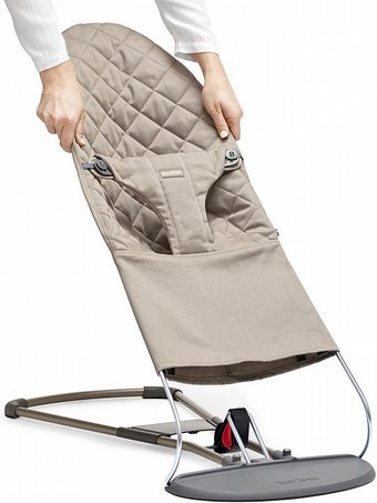 BabyBjorn Bliss Cotton (чехол, sand grey)
