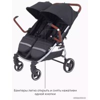 Коляска прогулочная «книга» Rant Mowbaby Tandem MB170 (black)