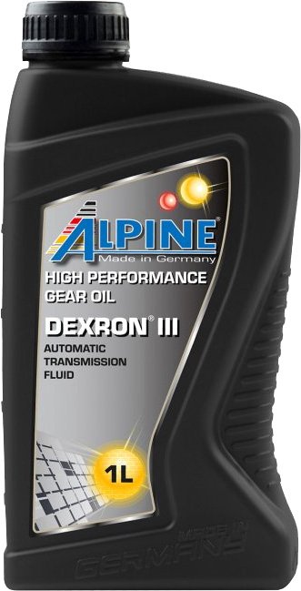 

Трансмиссионное масло Alpine ATF DEXRON III (rot) 1л