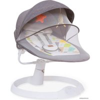 Шезлонг Nuovita Attento А1 (серый/белый)