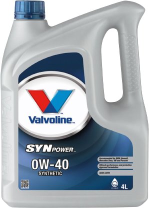 

Моторное масло Valvoline SynPower 0W-40 4л