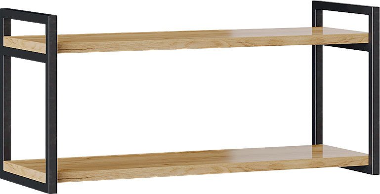 

Полка Трия Лофт тип 1 90x29.5x38 (черный/дуб крафт золотой)