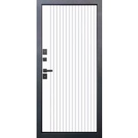 Металлическая дверь Guard Протерма мдф/мдф Винорит патина/белый (96х205, левая) в Гродно