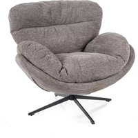 Интерьерное кресло Signal Florence Raven (серый/черный)