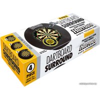 Защита для дартса Harrows 4 Рiece (черный)