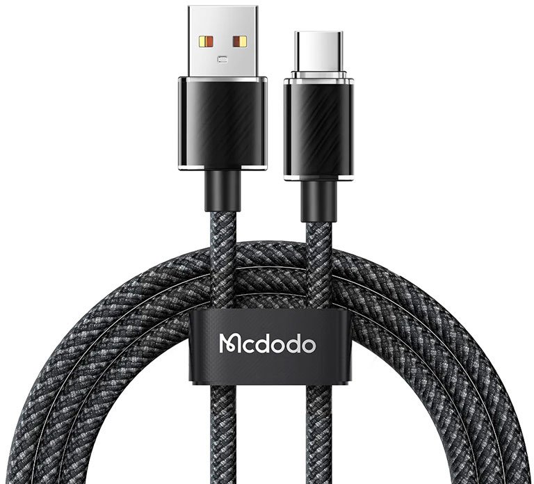 

Кабель McDodo CA-3650 USB Type-A - USB Type-C (1.2 м, черный)