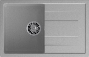 Кухонная мойка GranFest Quadro 780L (серый)