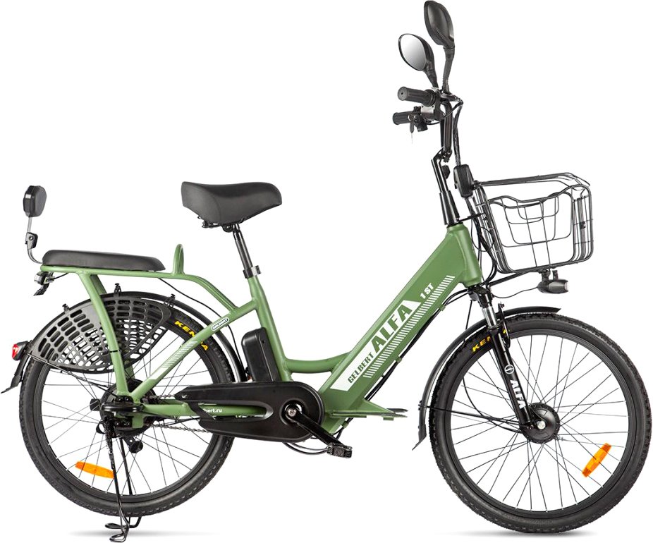 

Электровелосипед Gelbert ALFA 1 ST (зеленый)