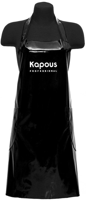 

Передник для мастера Kapous Передник лаковый (черный)