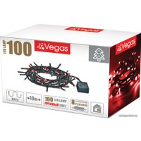 Новогодняя гирлянда Vegas Нить 55065 100 LED (красный)