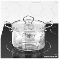 Кастрюля Elan Gallery Crystal glass 360170