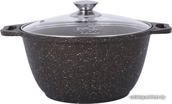 Кастрюля Kukmara кмк22а (кофейный мрамор)